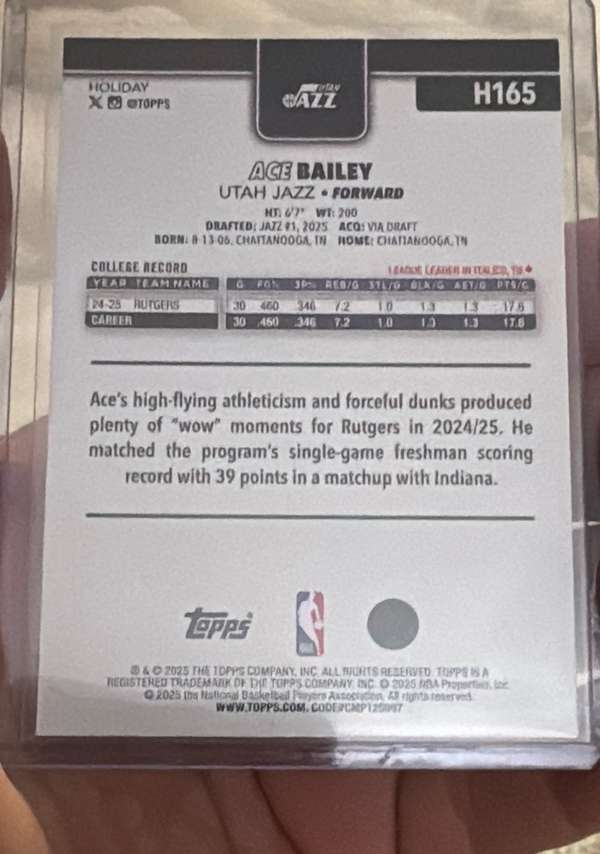 Card back