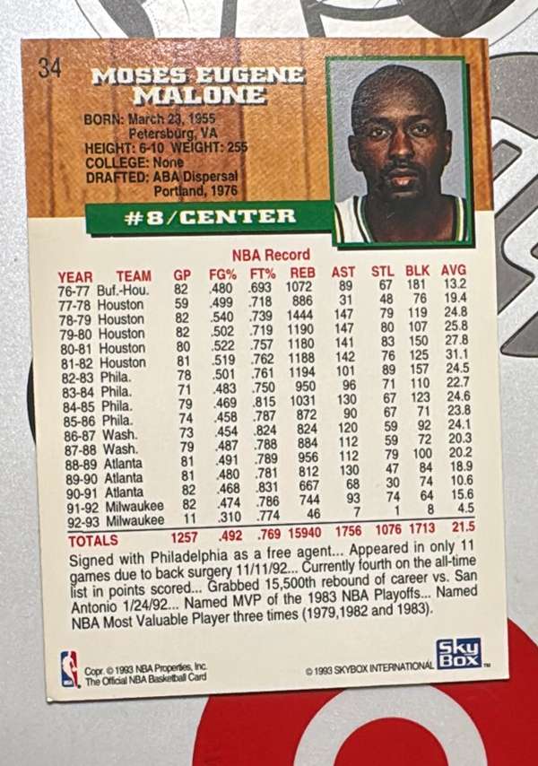 Card back