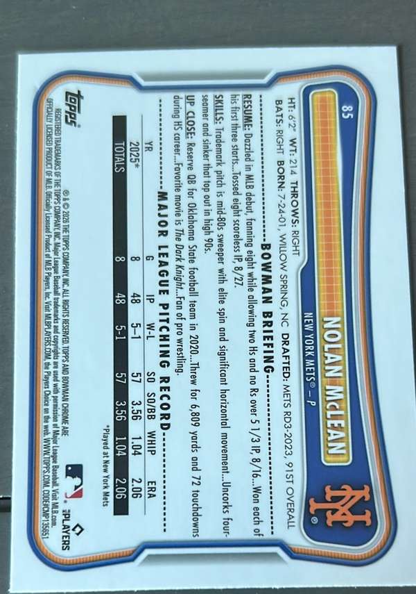 Card back