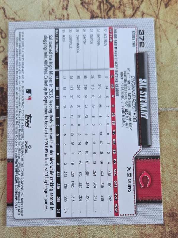 Card back