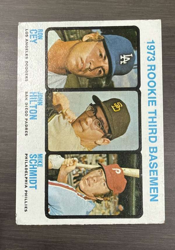 #615 1973 Rookie Third Basemen (Ron Cey / John Hilton / Mike Schmidt)