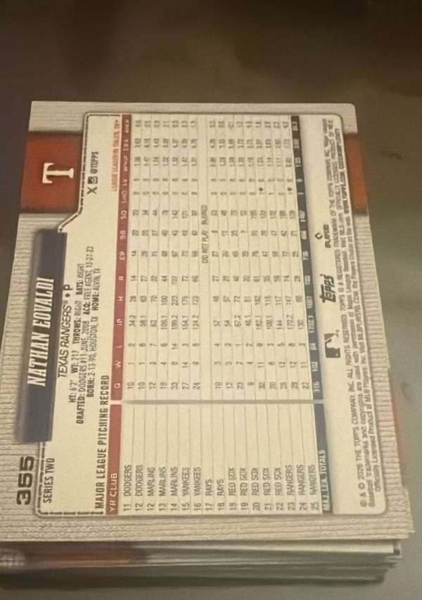 Card back