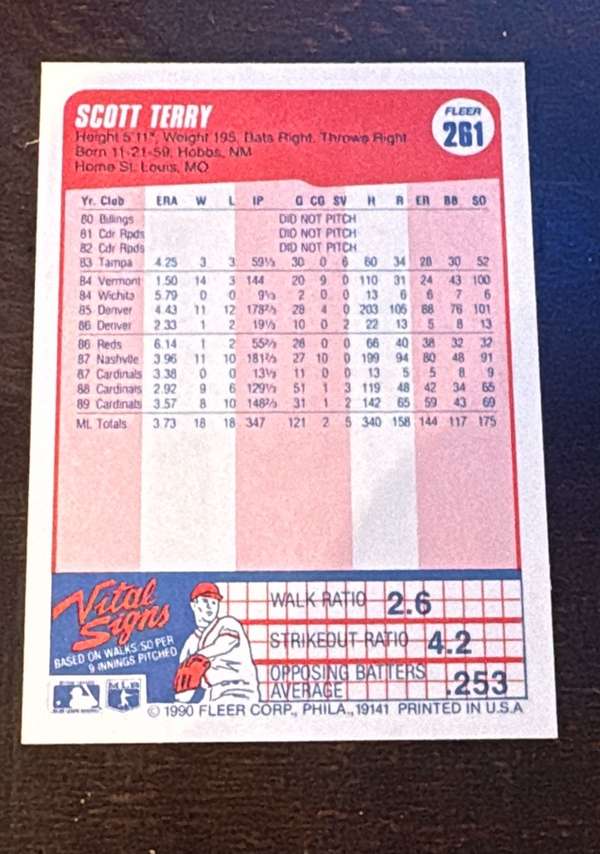 Card back
