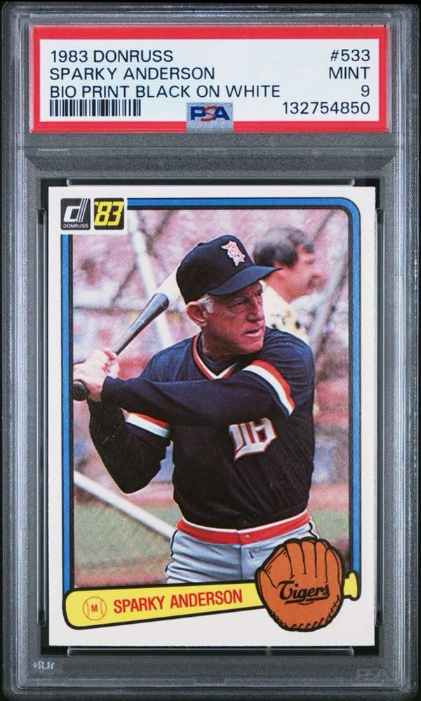 #533 SPARKY ANDERSON