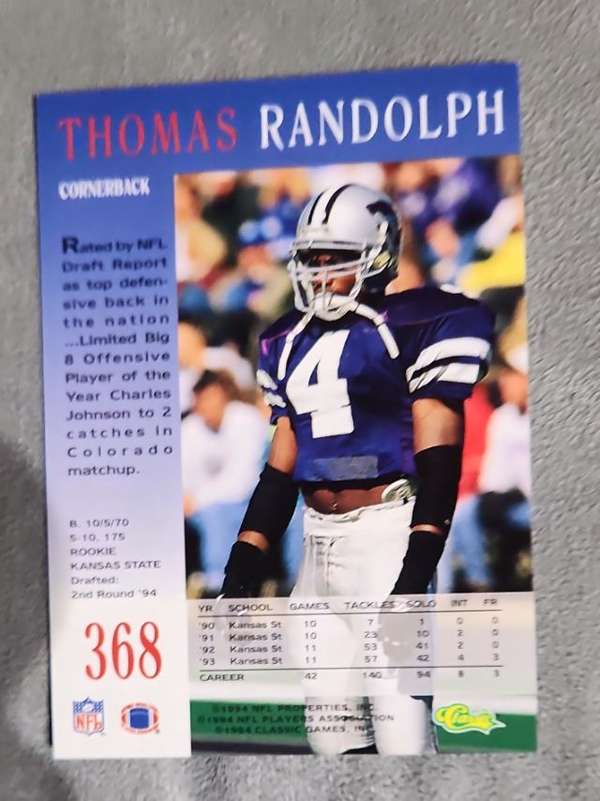 Card back