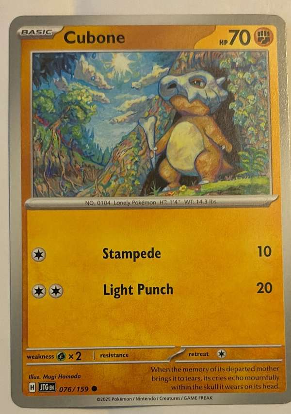 #076/159 Cubone