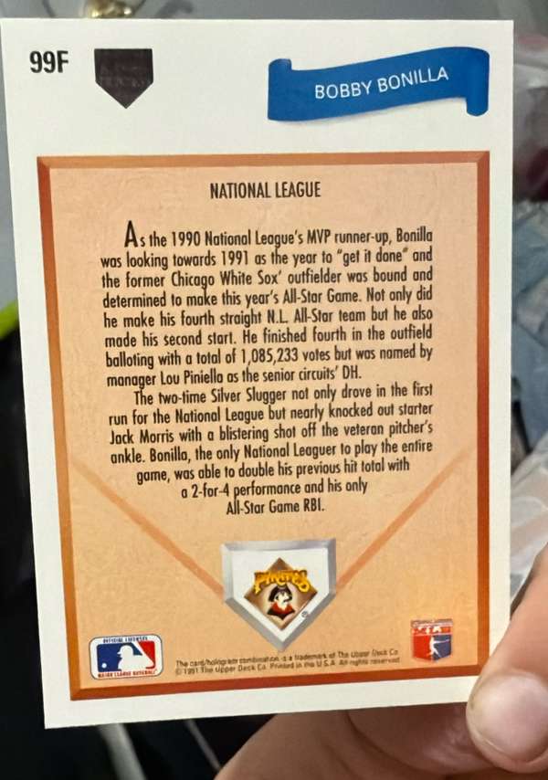 Card back