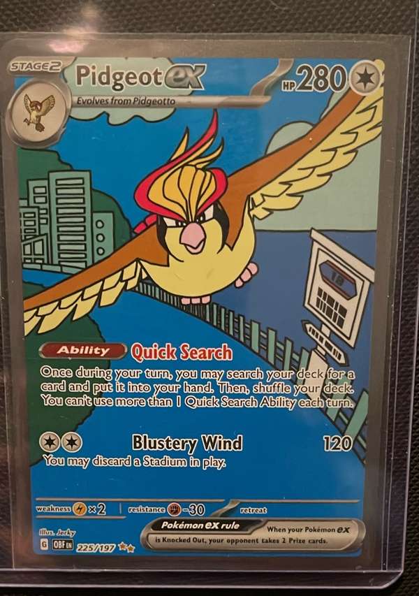 #225/197 Pidgeot ex