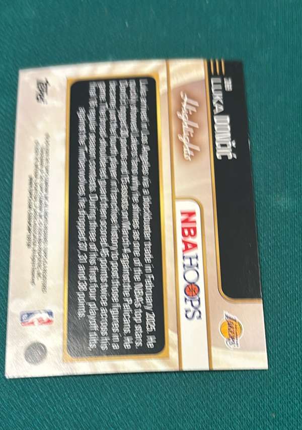 Card back