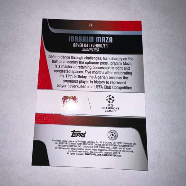 Card back