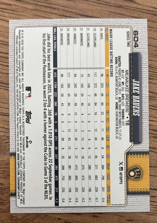 Card back
