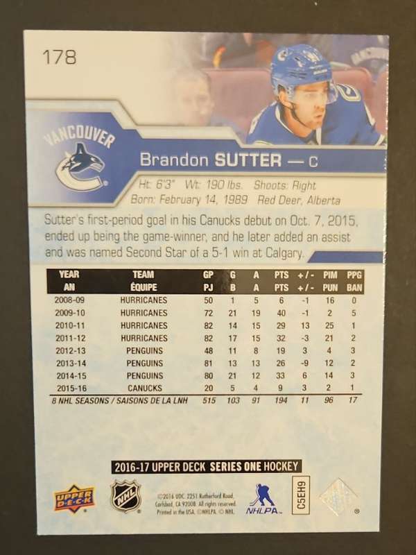 Card back