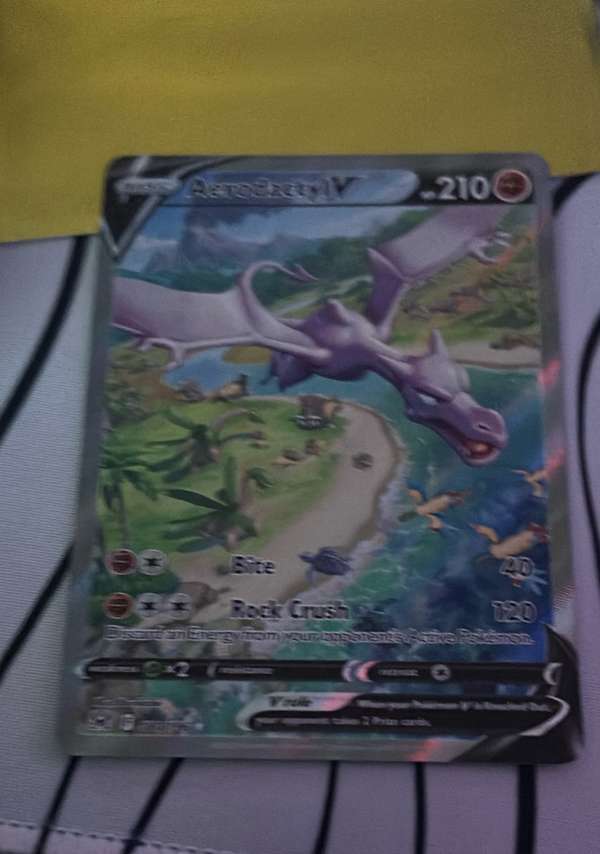 #180/196 Aerodactyl V (Alternate Full Art)