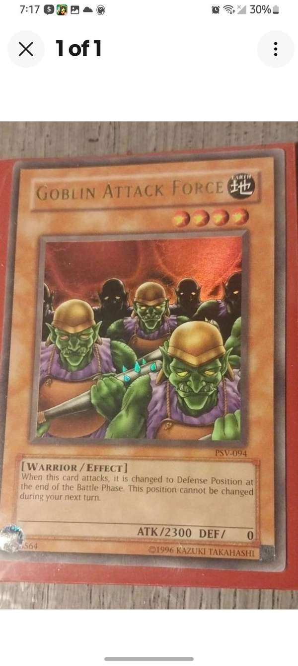 #PSV-EN094 Goblin Attack Force