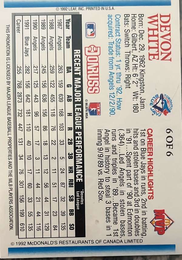 Card back