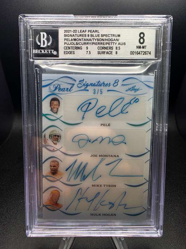#P8-5 Pelé / Montana / Tyson / Hogan / Steph Curry / St-Pierre