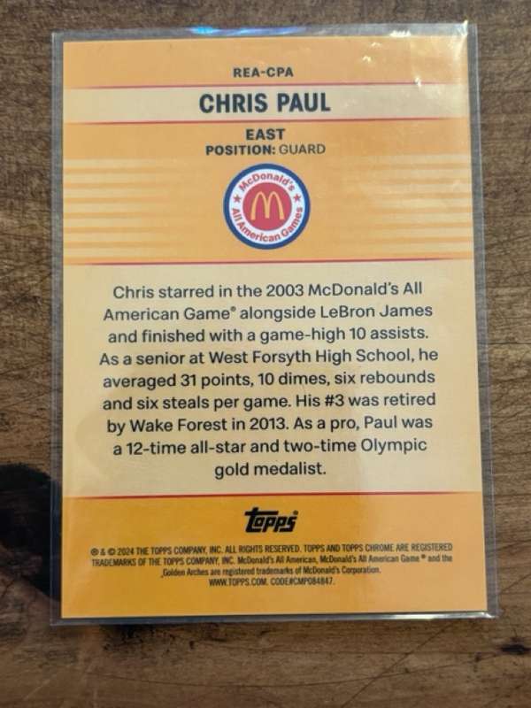 Card back