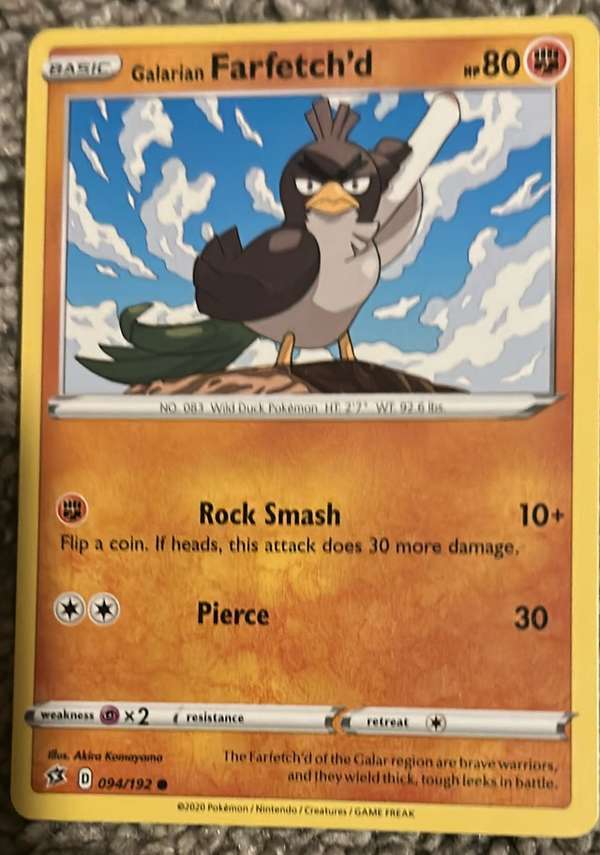 Galarian Farfetch'd