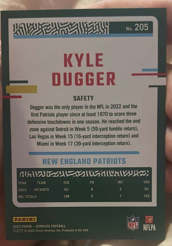 Card back