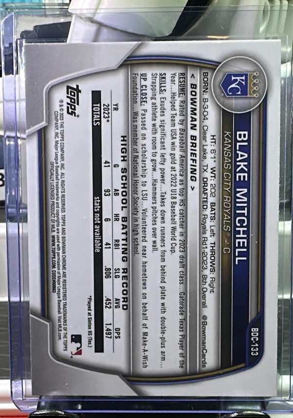 Card back