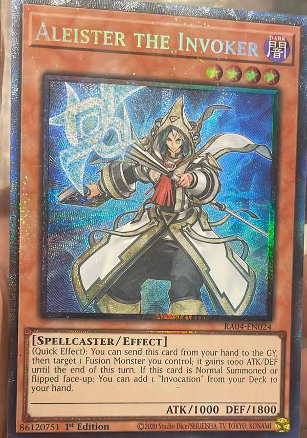 Aleister the Invoker (Alternate Art) (Secret Rare)