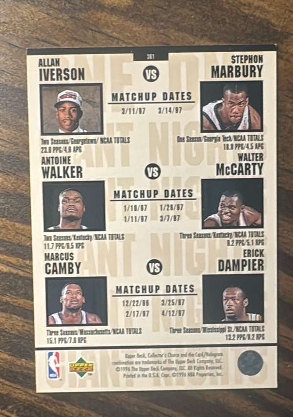 Card back