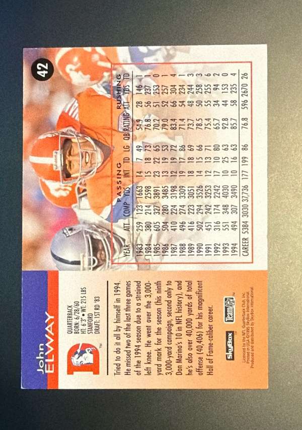 Card back