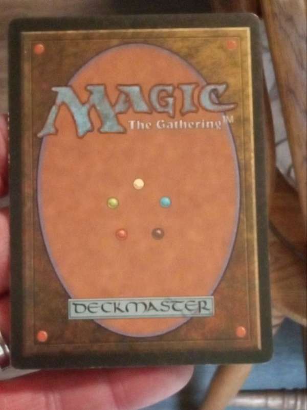Card back