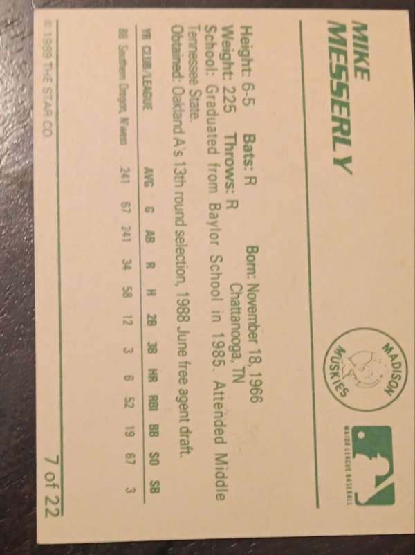 Card back