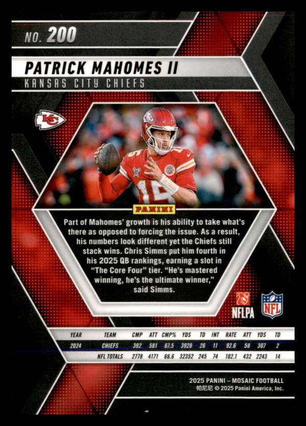 Card back