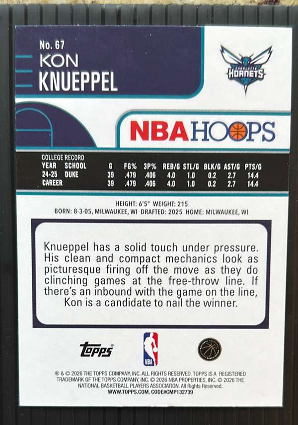 Card back