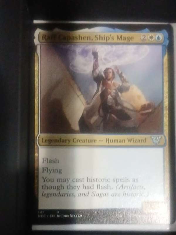 Raff Capashen, Ship's Mage