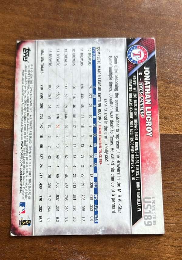Card back
