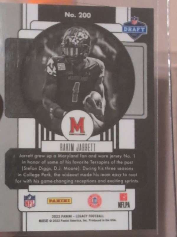 Card back