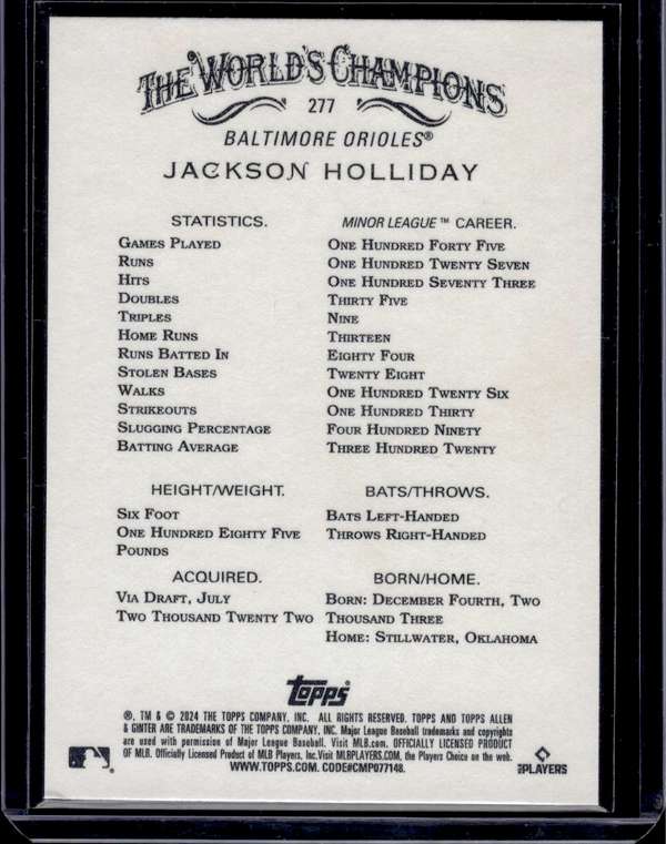 Card back