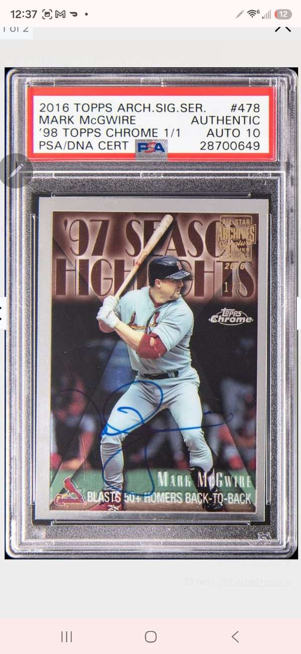 #478 Mark McGwire.