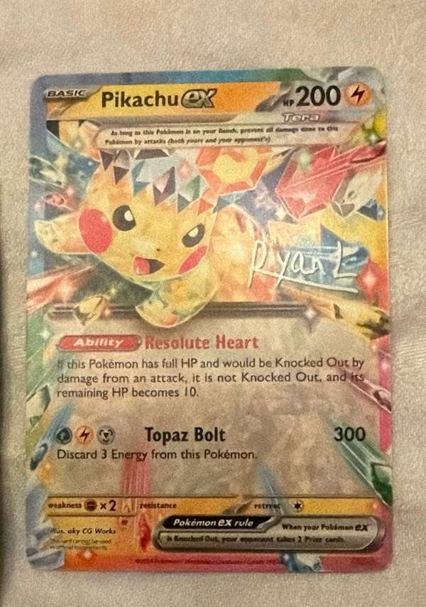 Pikachu ex
