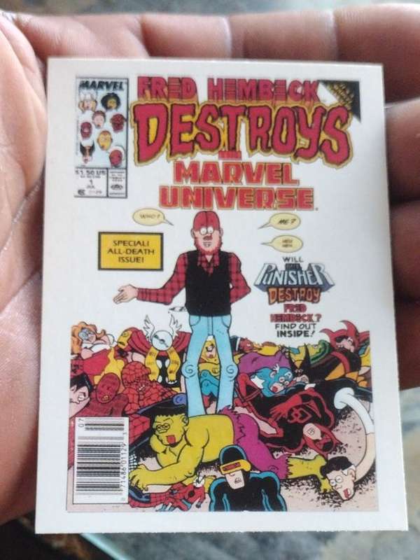 Fred Hembeck Destroys the Marvel Universe 