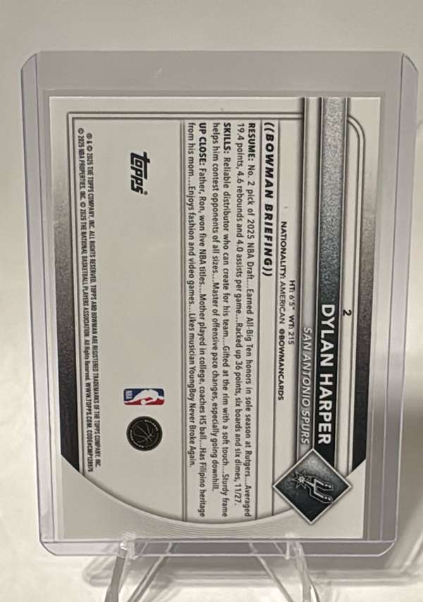 Card back