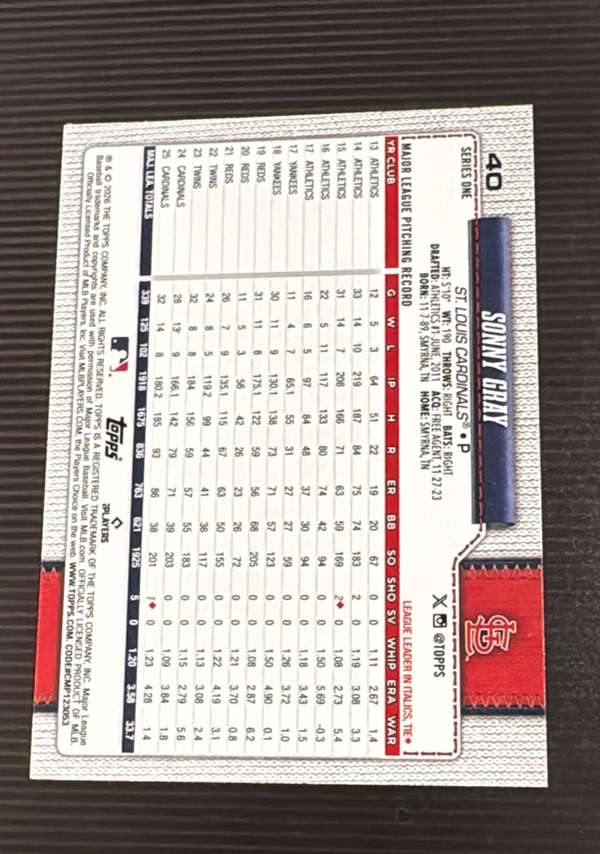 Card back