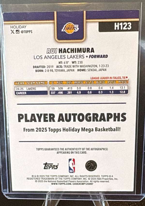Card back