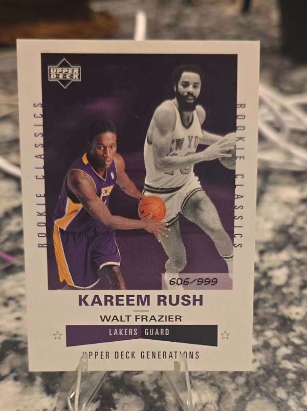 Kareem Rush / Walt Frazier RKCLAS,