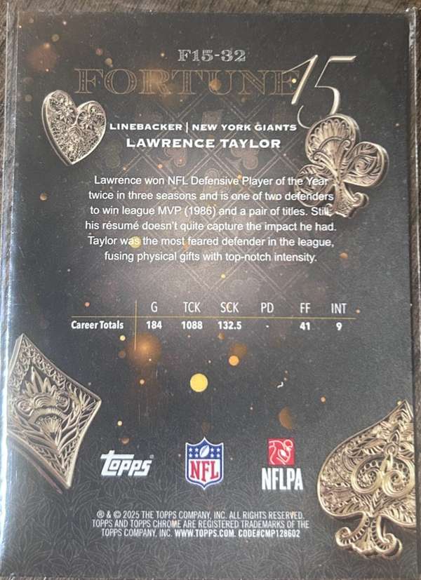 Card back