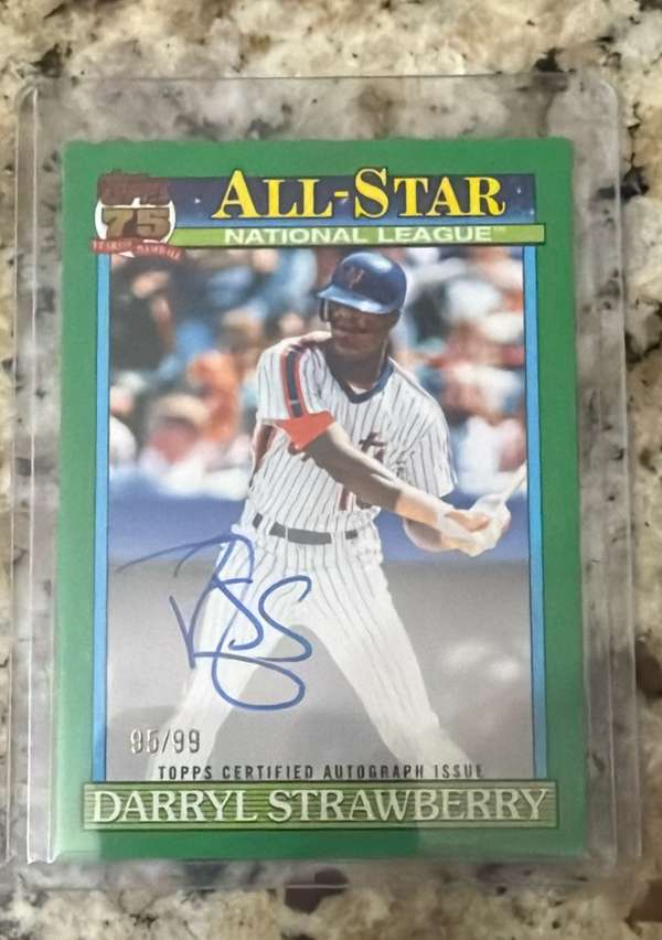 #91AS-DS Darryl Strawberry 