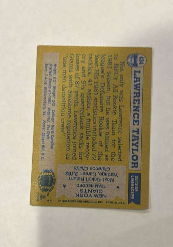Card back