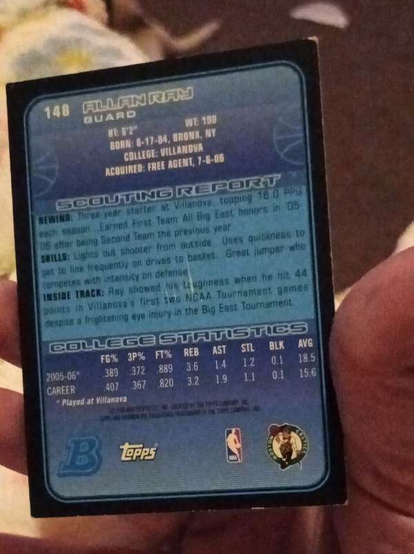 Card back