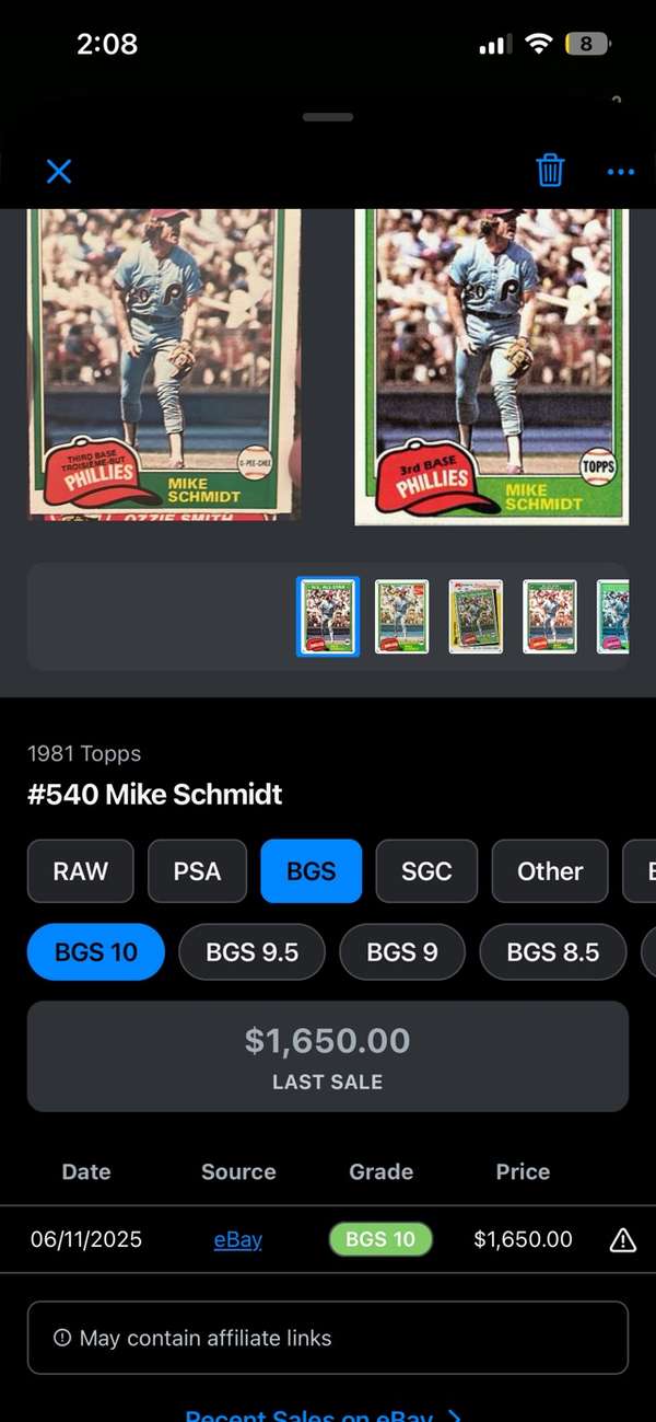 #540 Mike Schmidt