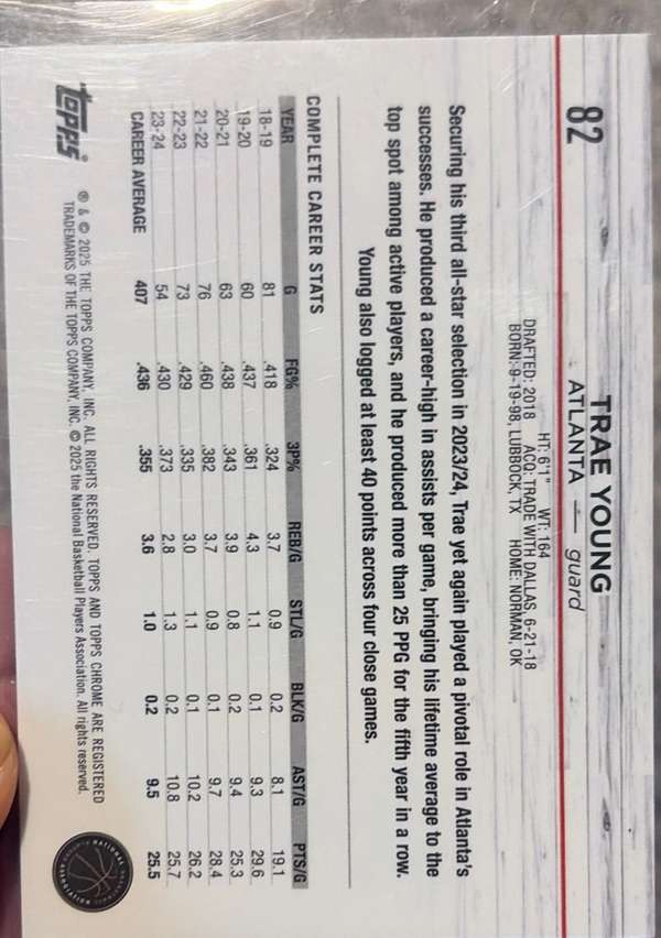 Card back