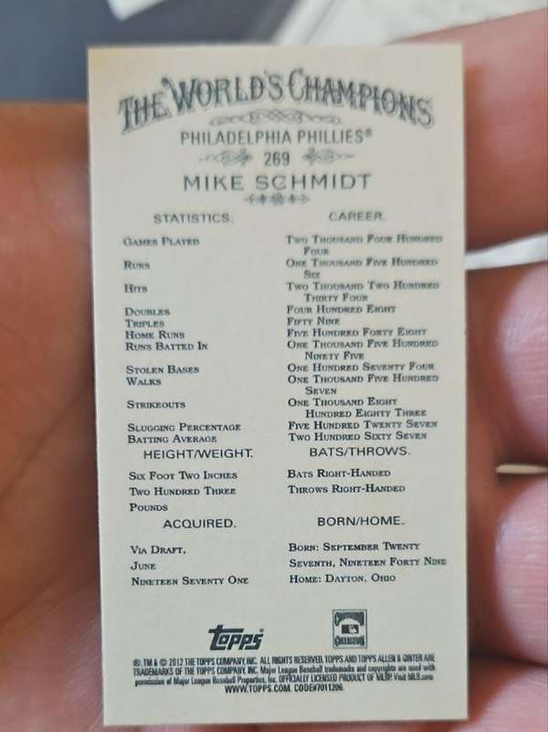 Card back