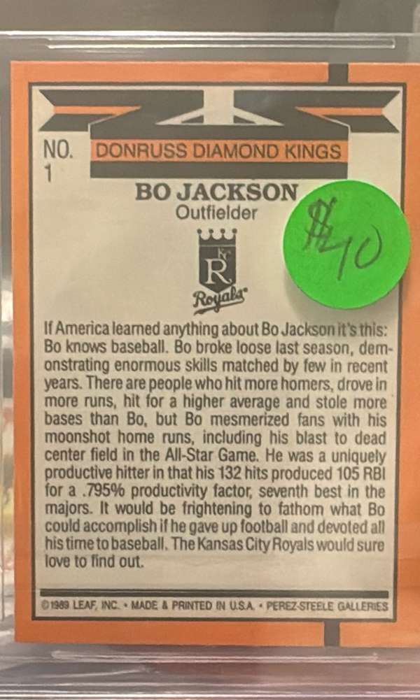 Card back